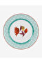 Lotus Green Porcelain Breakfast Plate 22 cm