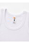 Girl's 5-Piece 100% Cotton Thick Strap Undershirt White Soft Textured Breathable Underwear (1-14 Years) - 6