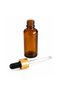 264Pcs 50ml Amber Glass Dropper Bottle – Empty Cosmetic Oil and Serum Bottle with Gold Cap - 2