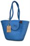 Straw Beach Bag Handmade Bohemian Summer Shoulder Bag for Women - 3