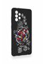 Samsung-A72 Compatible Rubik's Cube Patterned Silicone Case - 3