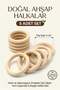 Amigurumi Wooden Teether Ring 40mm (5 Pieces) - Natural Wooden Macrame Ring Bag Handle Amigurumi