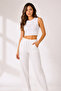 Women's 92% Cotton Crew Neck Sleeveless Crop Tank Top - Stretchy & Soft Texture - 2