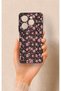 Infinix Hot 40 Pro Compatible Mini Pink Flower Pattern Silicone Case
