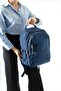 Unisex Klinkir School Bag High School Middle School University Backpack 40*30 cm Lightweight Fabric Multi-Pocket 3K - 4