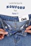Girl's Baggy Denim Trousers with Adjustable Waist and Comfortable Fit - 4