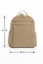 Parachute Fabric Unisex Backpack Water Resistant Casual School Travel and Laptop Backpack - 9