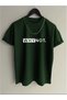 Unisex Nefti Green Why Not Printed Oversize T-Shirt