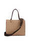 Brown Print Women's Shoulder Bag - S26Y1Pr09201-T2E - 3