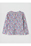 Lcw Kids Navy Blue Patterned Girl's 2-Piece T-Shirt - 6