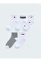 Esvab • Modern & Distinctive Embroidered Women's Socks, Pack of 5