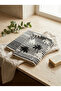 Set of 2 100% Cotton Patterned Hand, Face, and Head Towels |   50X70 cm |   Yarn Dyed - 5