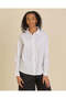 Senior Girls Ivory Embellished Shirt