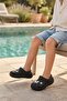 Black Daily Beach Pool Nursery Children's Slippers & Sandals - 5