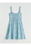 Original Square Neck Floral Mini Dress - 6