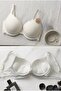 Cotton Double Push-Up Padded Ultra Support Ecru Underwire Bra