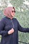 Women's Clothing Plus Size Ring Embossed Printed Jacquard Hooded Bag Cap with Pockets - 4