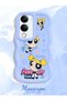 Vivo Y19S Gt 5g Compatible Case Camera Protection Blue Silicone Couple Phone Case Cartoon Pattern - 2