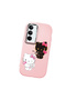 Realme C75 Compatible Case Camera Protector Pink Silicone Couple Phone Case with Kitty Pattern - 3