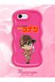 iPhone 6 Plus Compatible Case Camera Protector Red Silicone Couple Phone Case Conan Pattern - 2