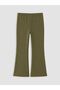 Lcw Kids Haki Girls' Spanish Leggings - 2