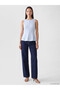 Original Oval Neck Peplum Blouse - 2