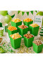 Popcorn Box Green 8-Piece Corn Box Popcorn Box Party Birthday - 2
