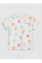 Original Oval Collar Printed Girls' T-Shirt 2-Pack - 4