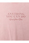 Two Mt Shop Quality Lcw Vision Pink Combed Cotton Printed Standard & Regular Short Sleeve Women's T-Shirt - 6