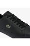 Sport Pover Court 1121-1 Sma Leather Mens Sneaker Genuine Leather Men's Casual Sports Shoes Black - 7