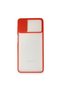 Samsung Galaxy M51 Case Palm Frosted Camera Sliding Silicone - Red - 2