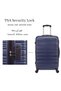 4-Piece ABS Hard Shell Luggage Set 20/24/28/32 Inch, TSA Lock, 360° Silent Spinner Wheels, Durable Unisex Suitcase for Business Student Family Trip, Stylish Travel Suitcase - 4