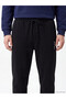 Black Regular Fit Embroidered Men's Jogger Sweatpants - 4