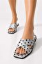 Speckled Pattern, Strappy, Lightweight and Comfortable Design, Casual Women's Slippers - 5
