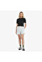 Loop Back Women's Gray Shorts - 2