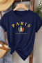 Paris Printed Cotton Women's T-Shirt