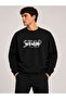 Stop Never Detailed Crew Neck 2 Thread Sweatshirt