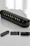 Car Parking Number Plate, In-Car Number Plate, Replaceable Flip-Up Mini - 4