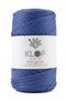 2 mm Polyester Macrame Yarn 200 Grams 230 Meters Denim Blue