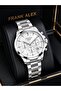 Design Men's Wristwatch Steel Cord Calendar Dial Stylish Premium 2 Year Warranty E07276.4 - 3