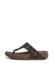 Men's Plain Open-Toe Toe-Post Sandals