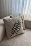 2-Piece Punch Embroidered Throw Pillow Cover Modern Bohemian Decorative Sofa Cushion Cover - 8
