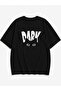 Cat Themed Printed Oversize 100% Cotton Premium T-Shirt