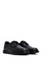 Men's Black Lace-Up Leather Casual Shoes Wm832001Dv - 2
