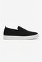 Zrk-114 Premium Black and White Knitwear Breathable Orthopedic Laceless Men's Espadrille - 6
