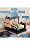 Multifunctional Dish Drainer for Kitchen - 4