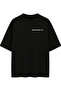 Car Drawing Printed Black Relaxed Fit Unisex T-Shirt - 3