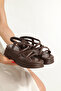 Smh 312 Cross-Strap Detailed Elastic High-Heeled Sandals - 3