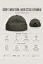 Technical Fabric Adjustable Docker Hat – Technical Black - 5