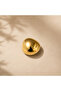 Azure Gold Metal Brooch Patterned Satin Adjustable Neck Scarf |   Stylish Women's Scarf Accessory